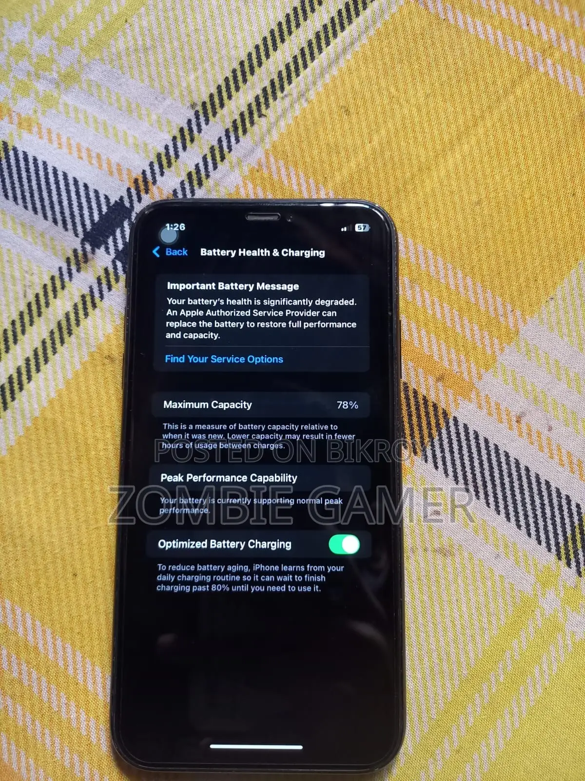 Apple iPhone XR 128 GB Black
