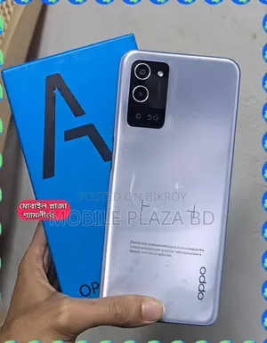 New Oppo A56 5G 256 GB Silver