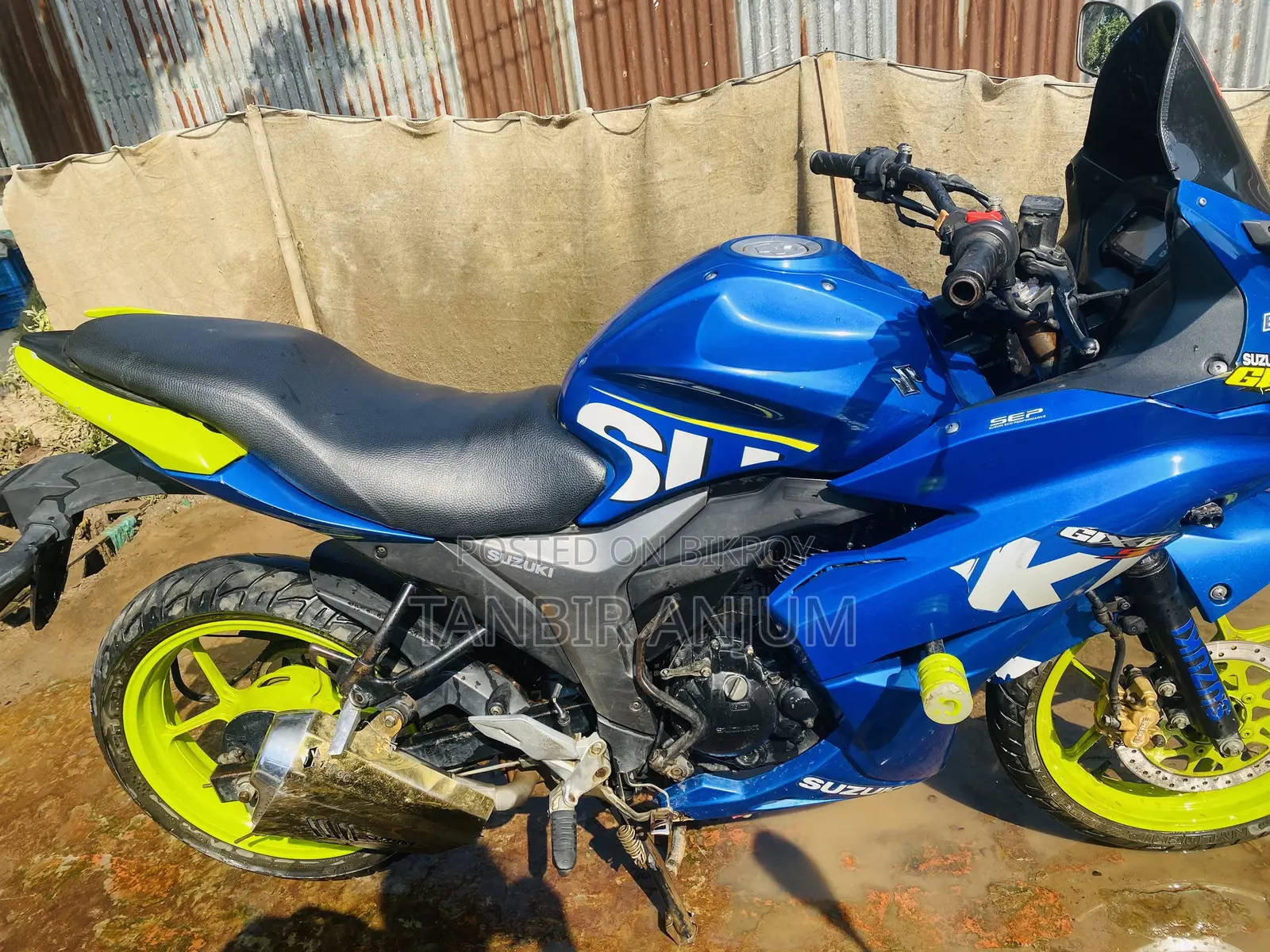 Suzuki Gixxer SF 2017 Blue