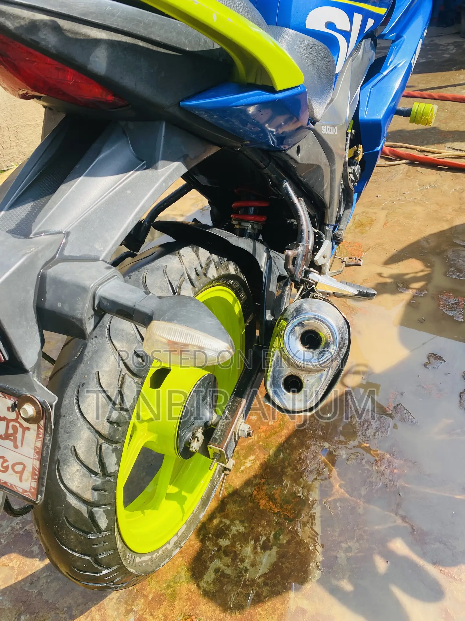 Suzuki Gixxer SF 2017 Blue