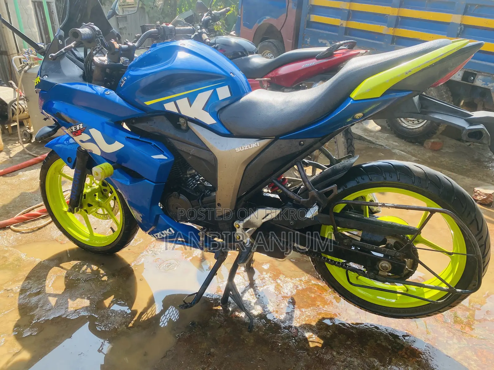 Suzuki Gixxer SF 2017 Blue
