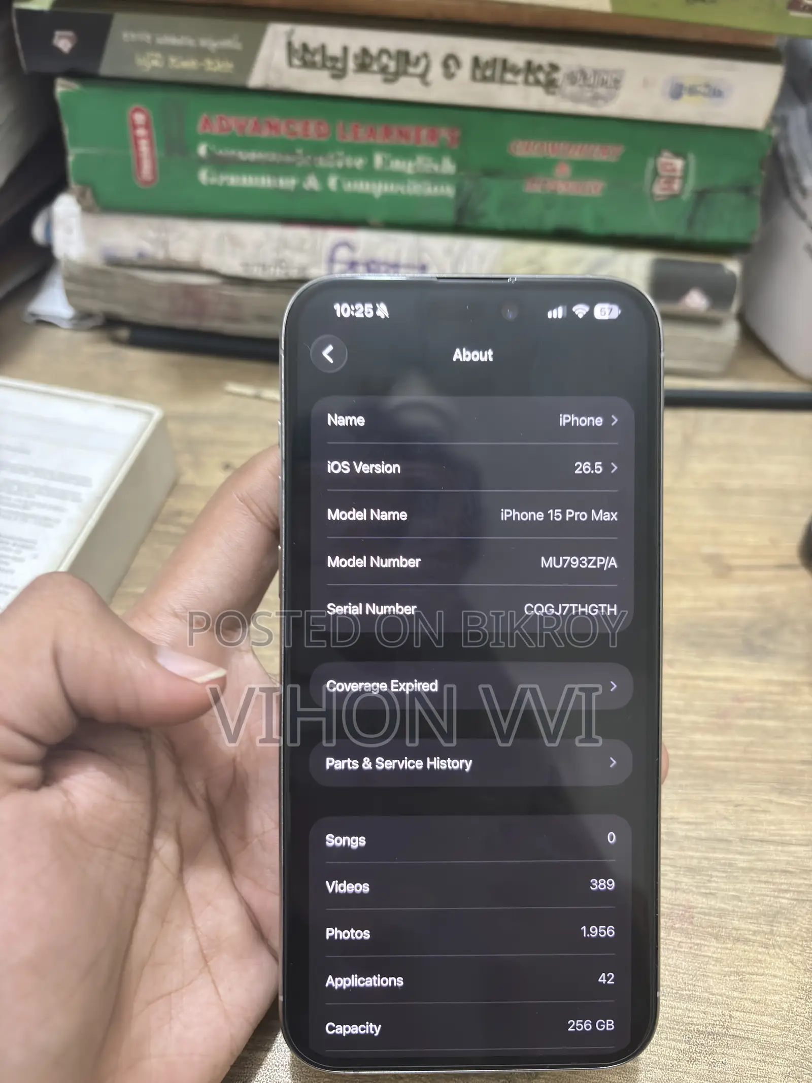 Apple iPhone 15 Pro Max 256 GB Gray