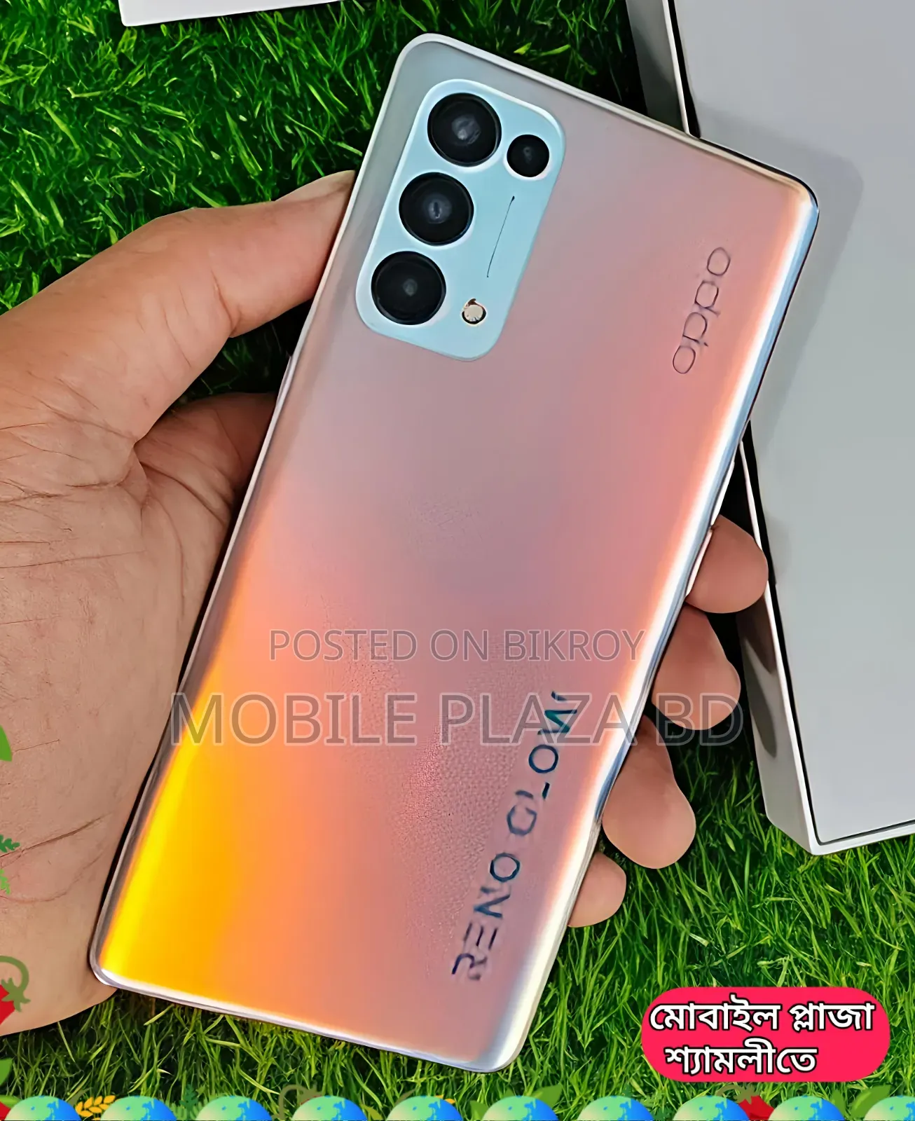 New Oppo Reno5 Pro 5G 256 GB Silver
