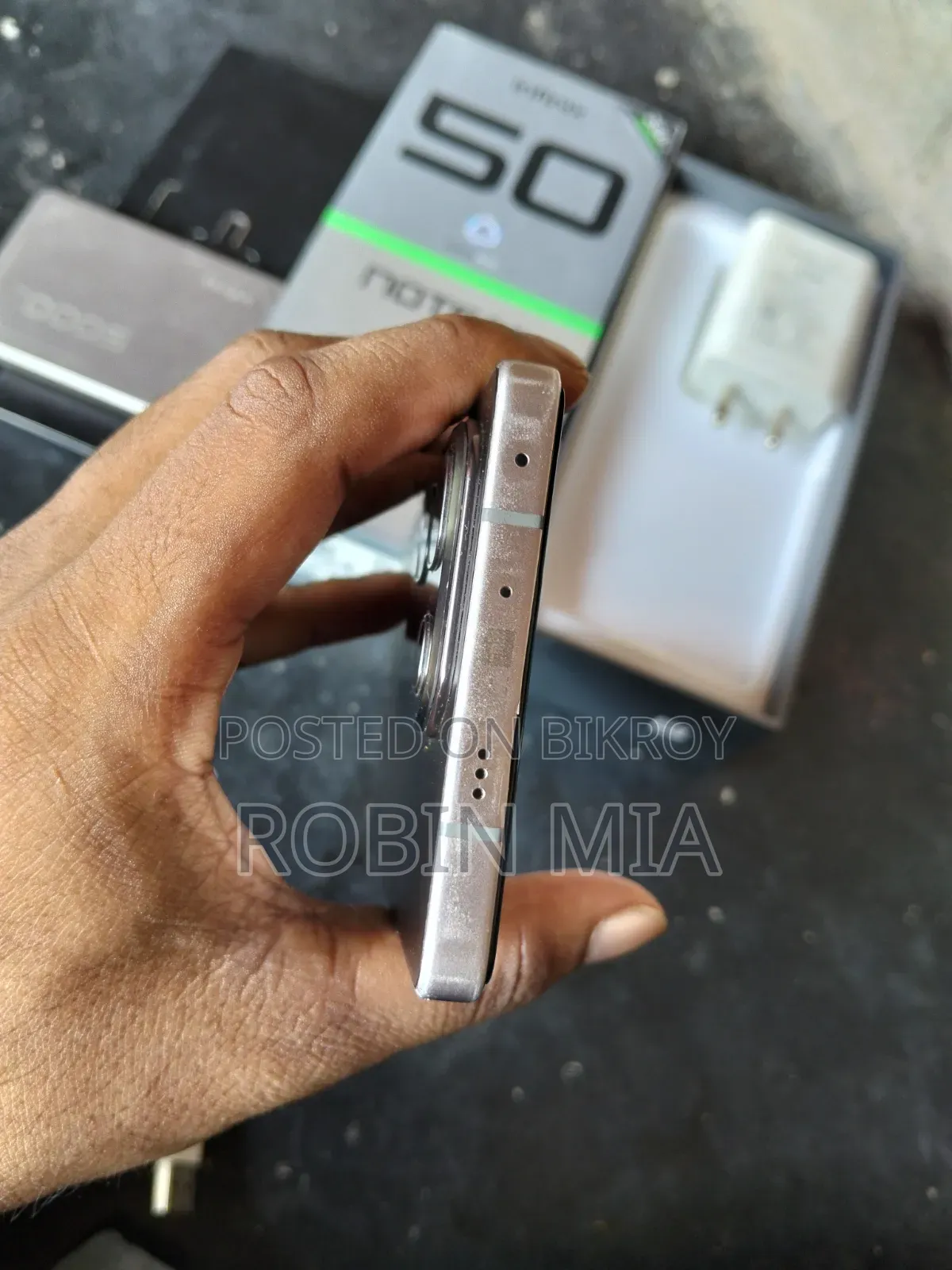 ইনফিনিক্স নোট ৫০ ৪জি ২৫৬ জিবি গ্রে