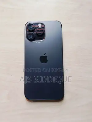 অ্যাপল আইফোন ১৪ প্রো ম্যাক্স ২৫৬ জিবি ব্ল্যাক