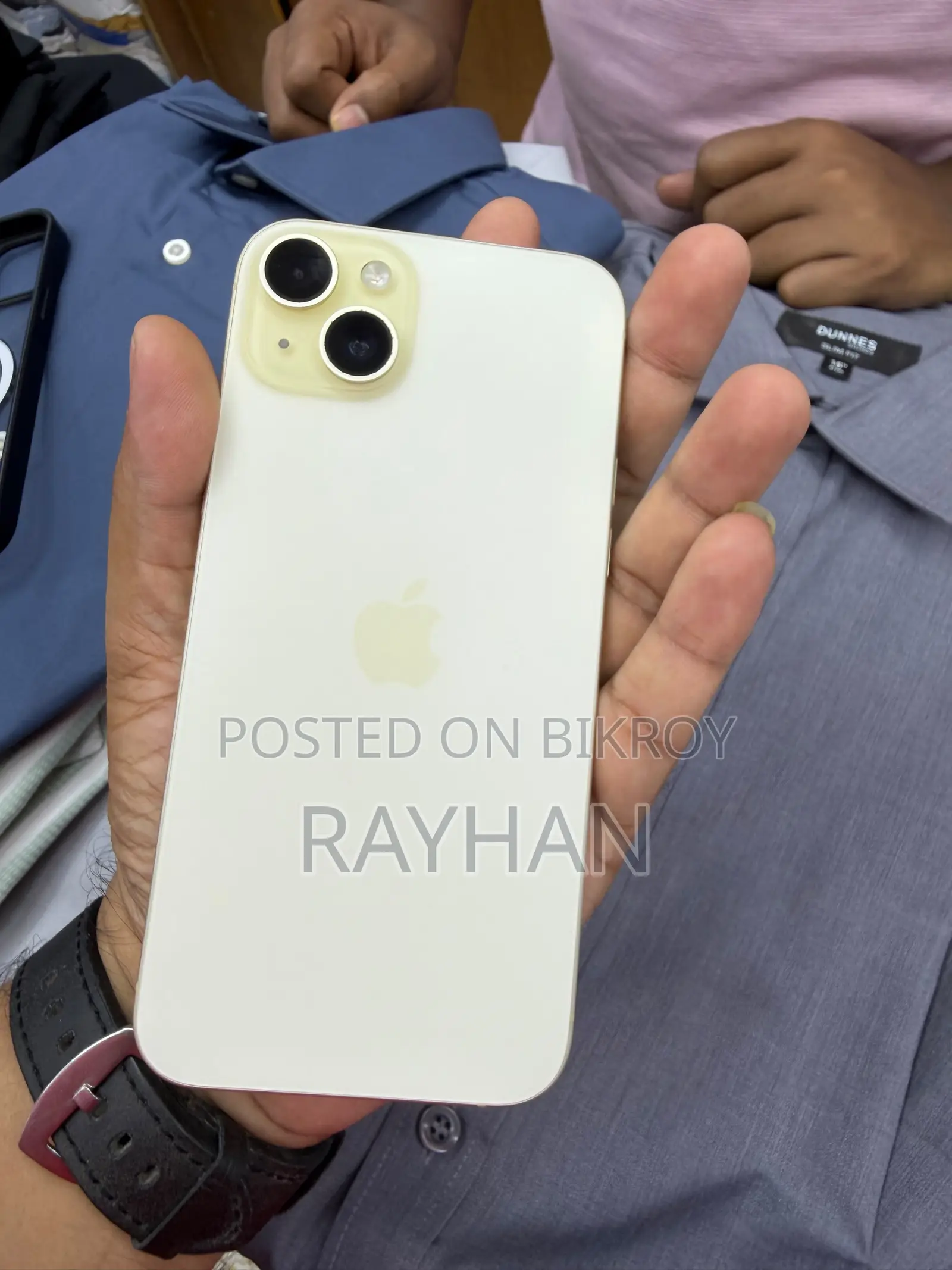 অ্যাপল আইফোন ১৫ প্লাস ১২৮ জিবি রোজ গোল্ড