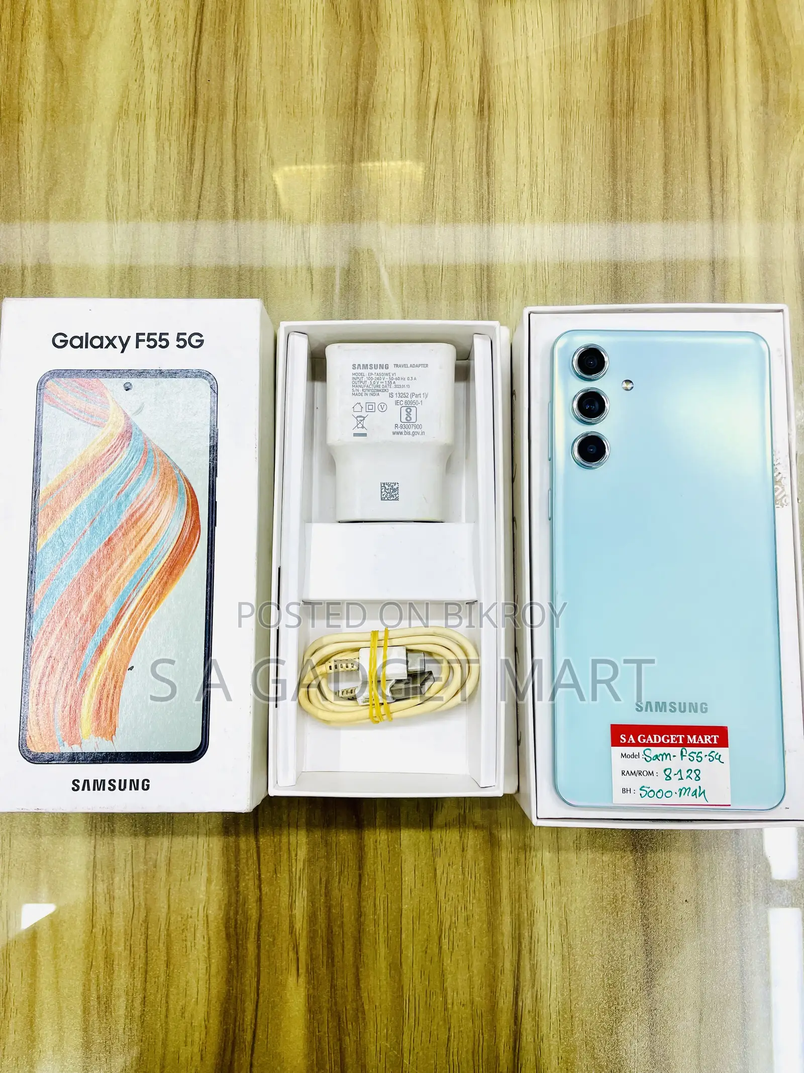 Samsung Galaxy F55 128 GB Blue