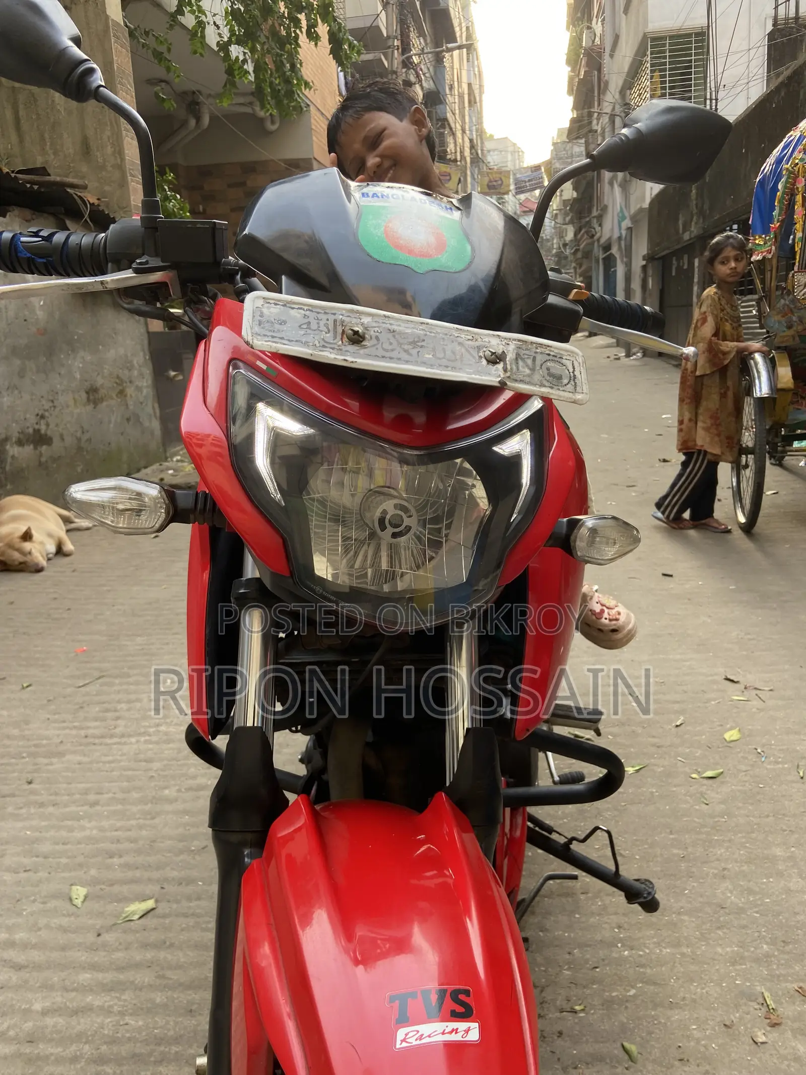 TVS Apache RTR 160 4V 2021 Red