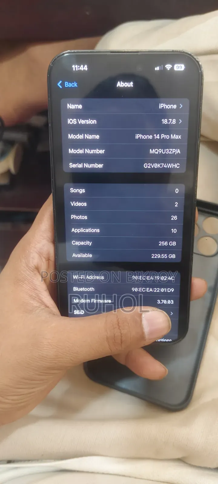 Apple iPhone 14 Pro Max 256 GB Black