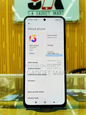 Xiaomi Redmi Note 10S 128 GB White