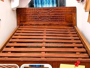 Mahogany Wood Bed