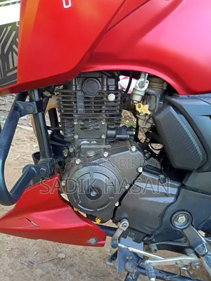 TVS Apache RTR 160 2v Refresh X-connect 2020 Red