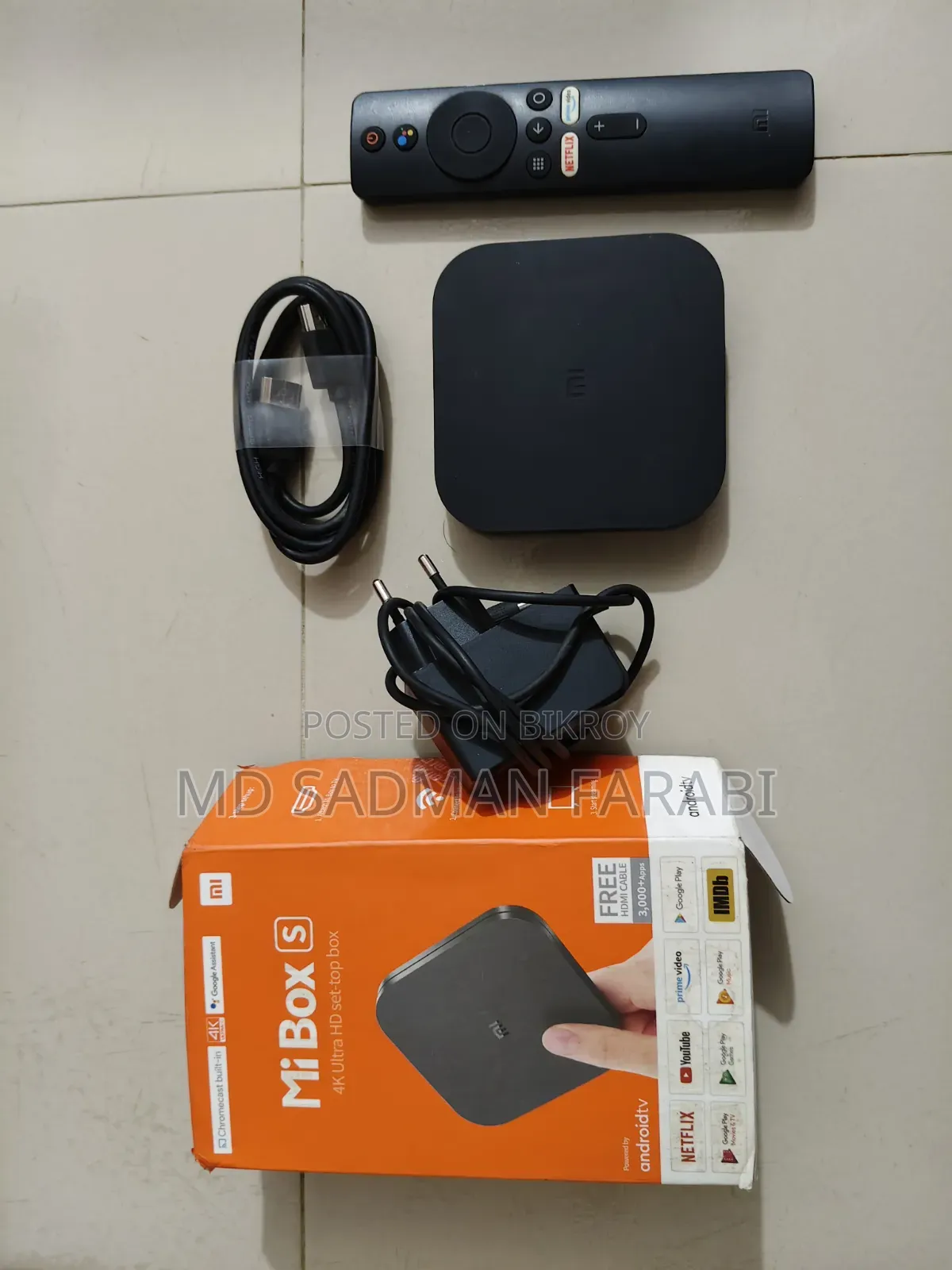 শাওমি টিভি বক্স এস
