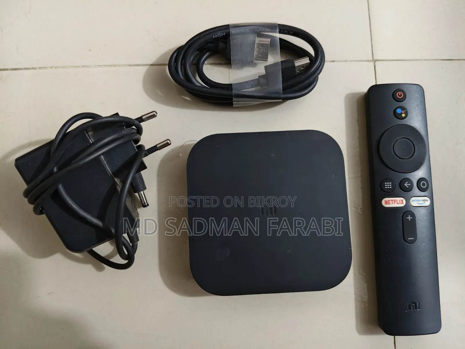 শাওমি টিভি বক্স এস