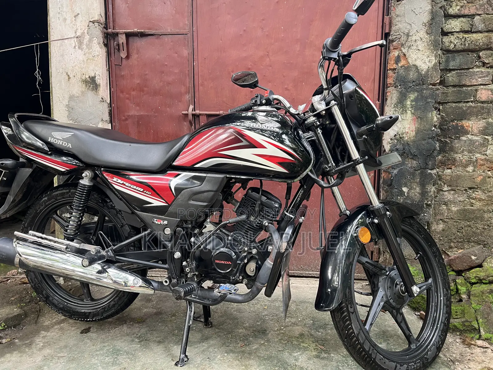 হোন্ডা সিজি১১০ ২০২৪ ব্ল্যাক