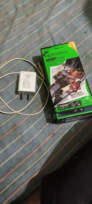 New Infinix Hot 60 Pro 128 GB Black