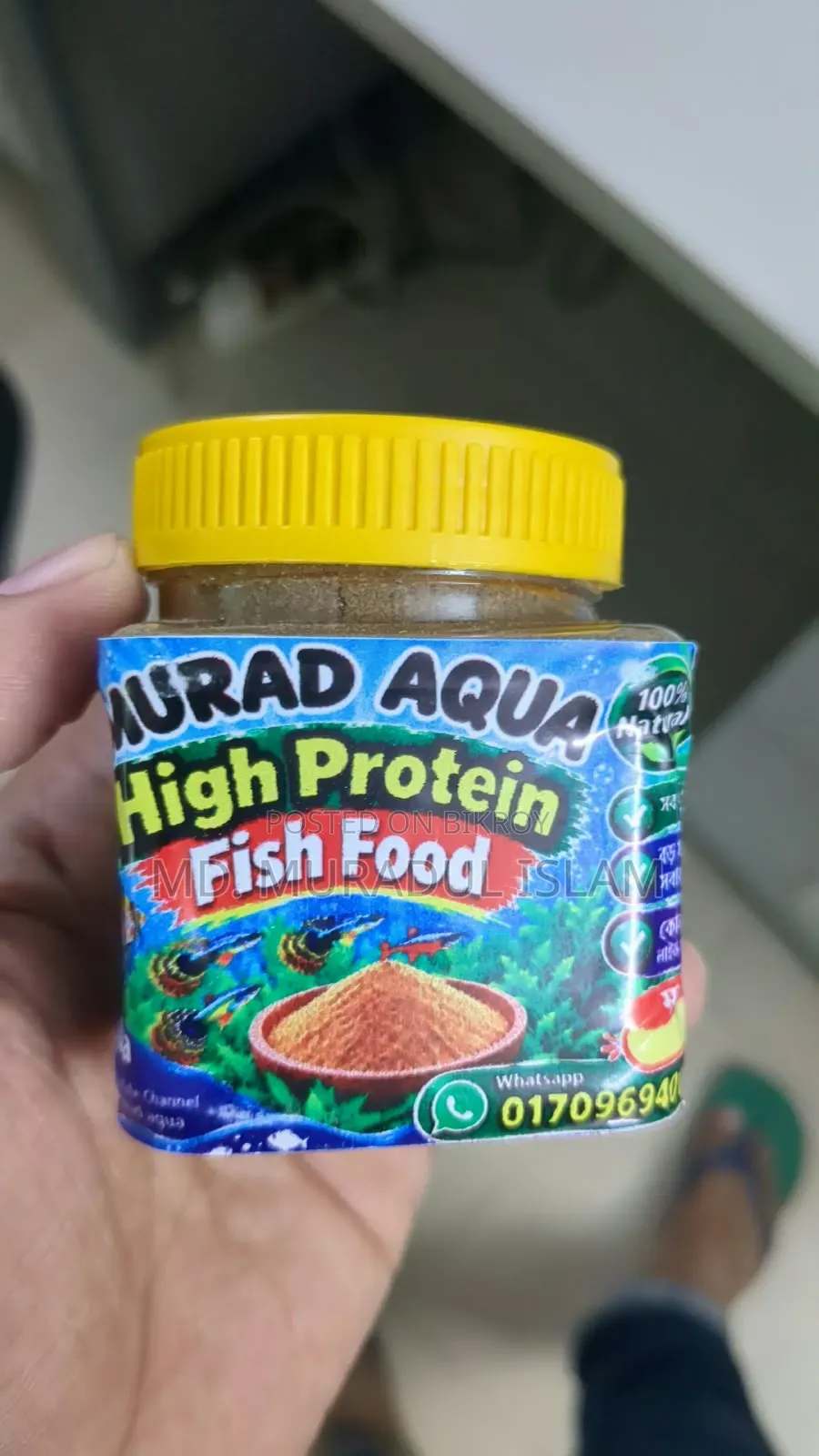 High Protein Fish Food