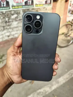 অ্যাপল আইফোন ১৫ প্রো ম্যাক্স ২৫৬ জিবি কালো