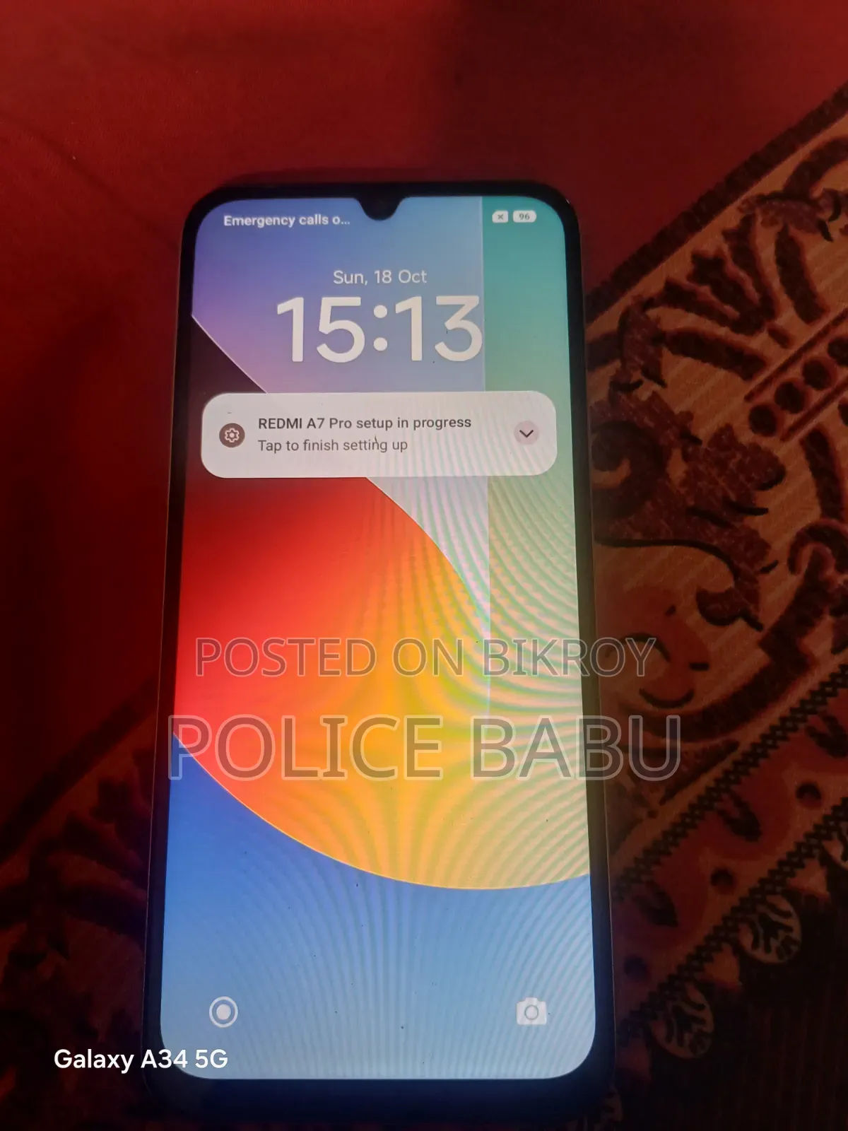 New Xiaomi Redmi A7 Pro ৬৪ জিবি কমলা