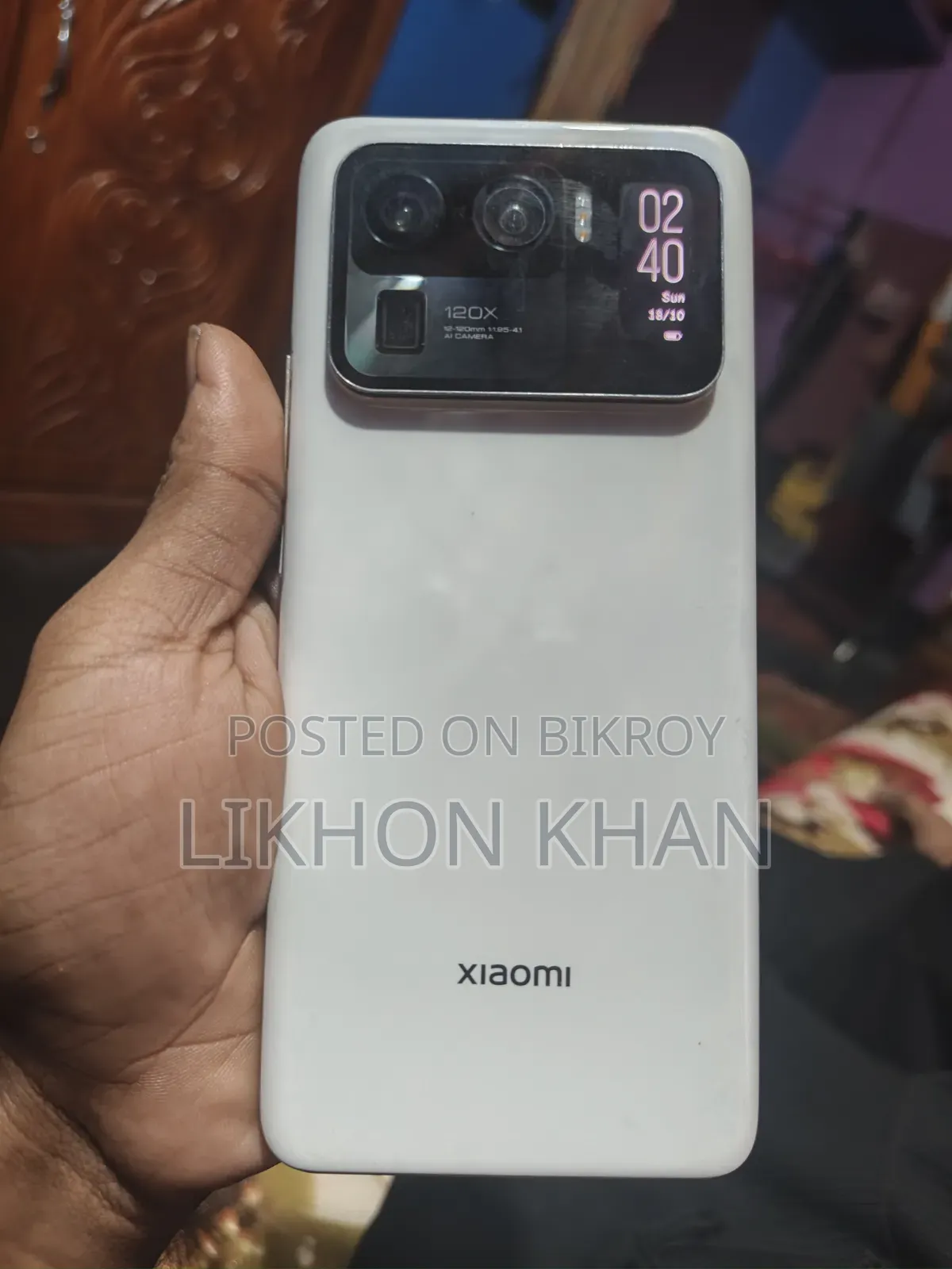 Xiaomi Mi 11 Ultra ২৫৬ জিবি সাদা