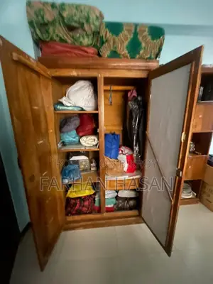 2 Part Acacia Wooden Almirah