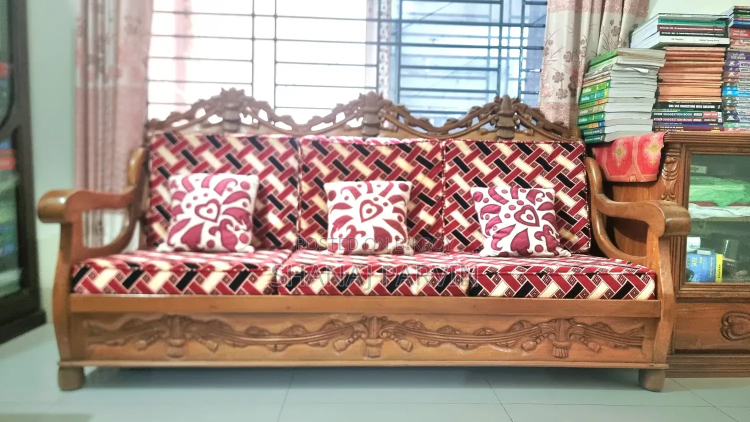 Chittagong Teak Wood Sofa Set