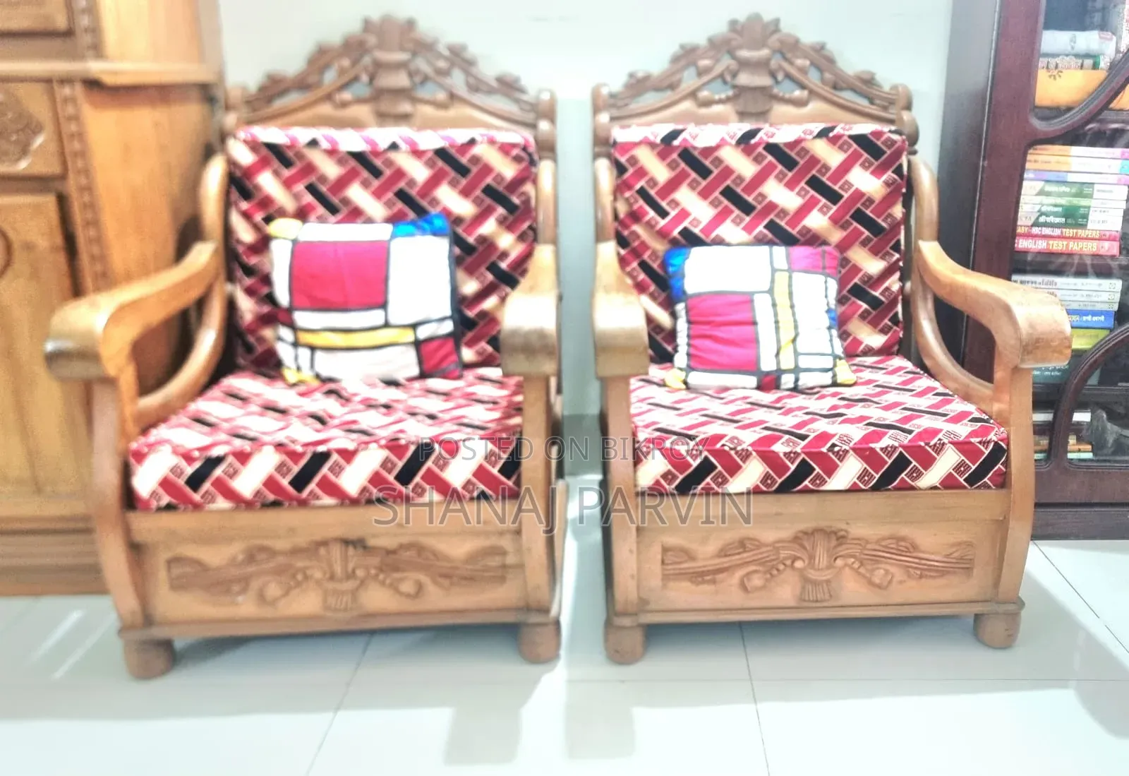 Chittagong Teak Wood Sofa Set
