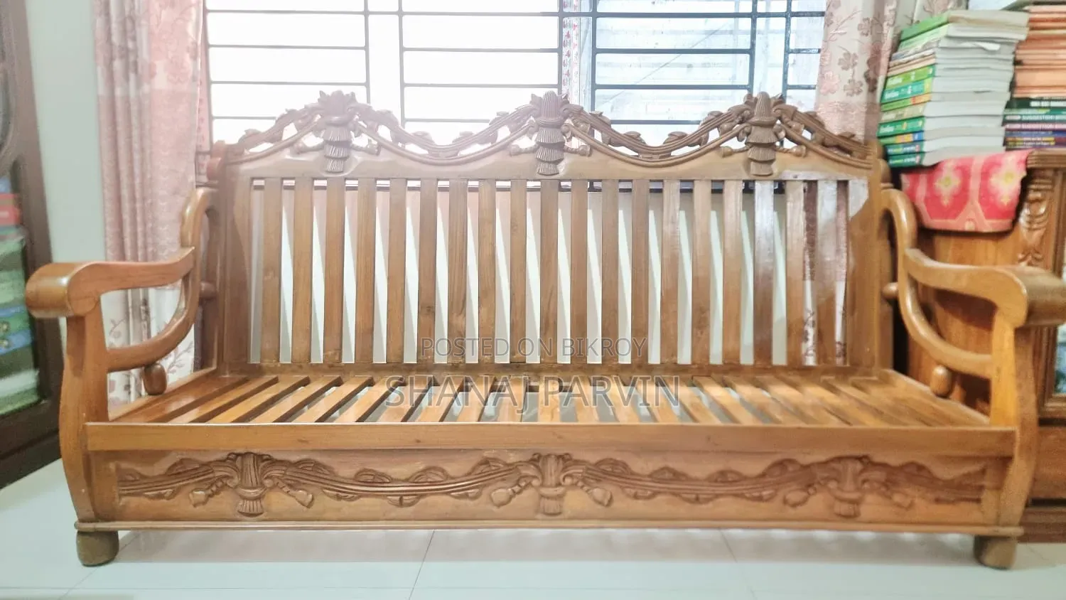 Chittagong Teak Wood Sofa Set