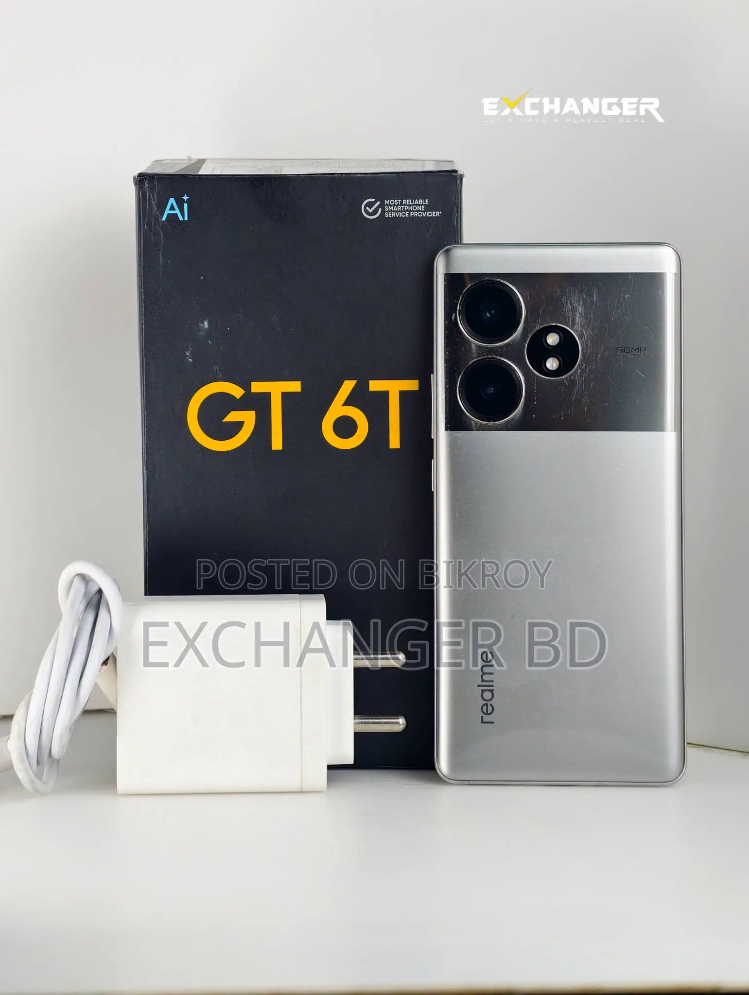 Realme GT 6T 256 GB Silver