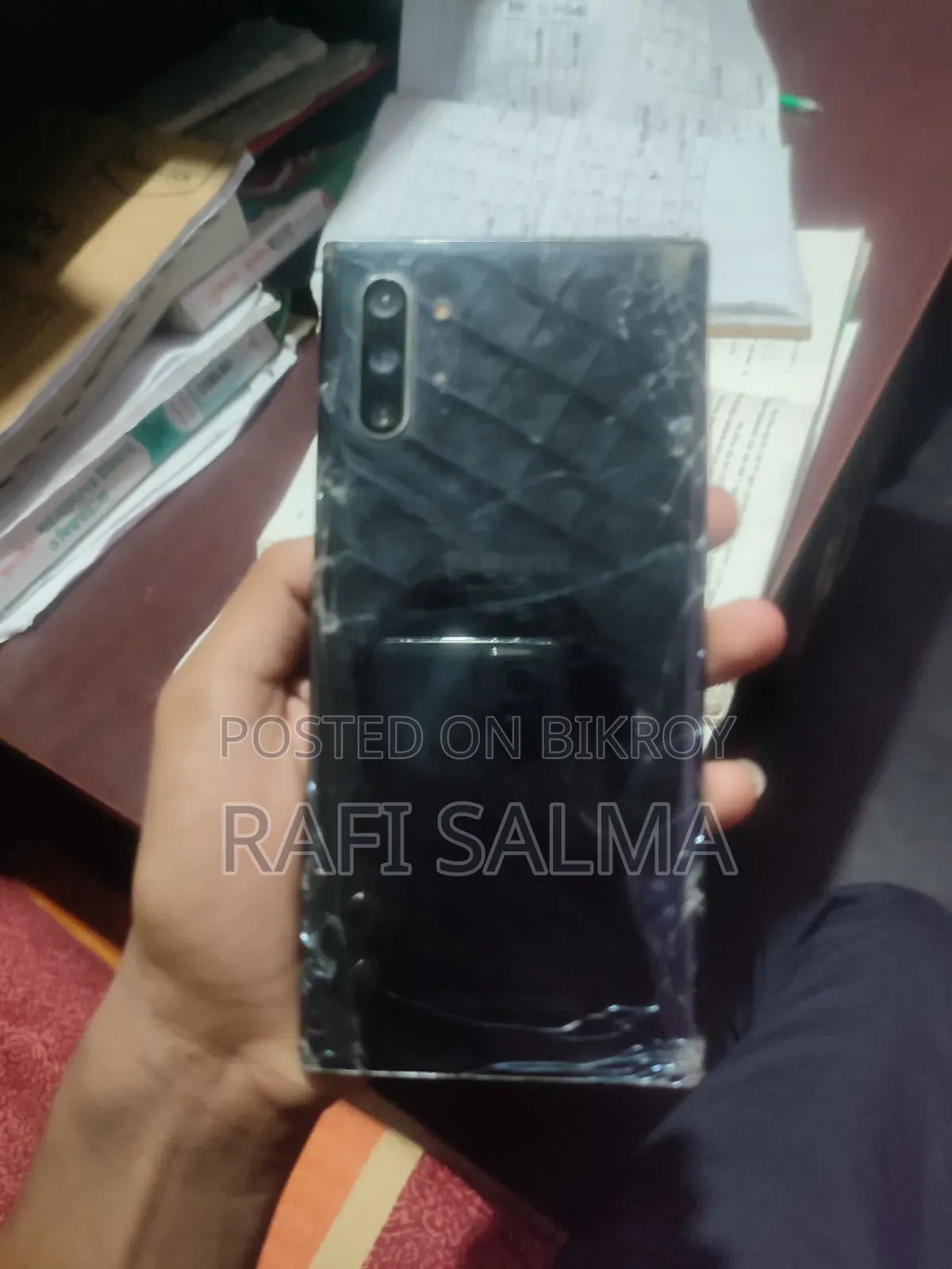 স্যামসাং গ্যালাক্সি নোট ১০ প্লাস ২৫৬ জিবি ব্ল্যাক
