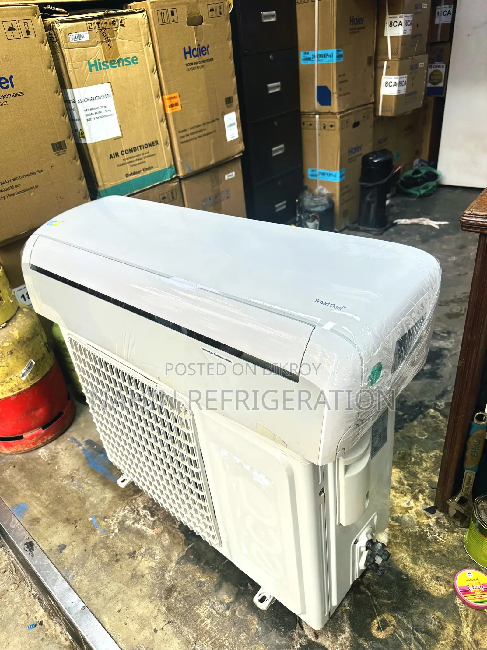 Eco+ ১.৫ টন স্মার্ট কুল স্প্লিট এয়ার কন্ডিশনার