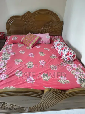 সেগুন কাঠের খাট