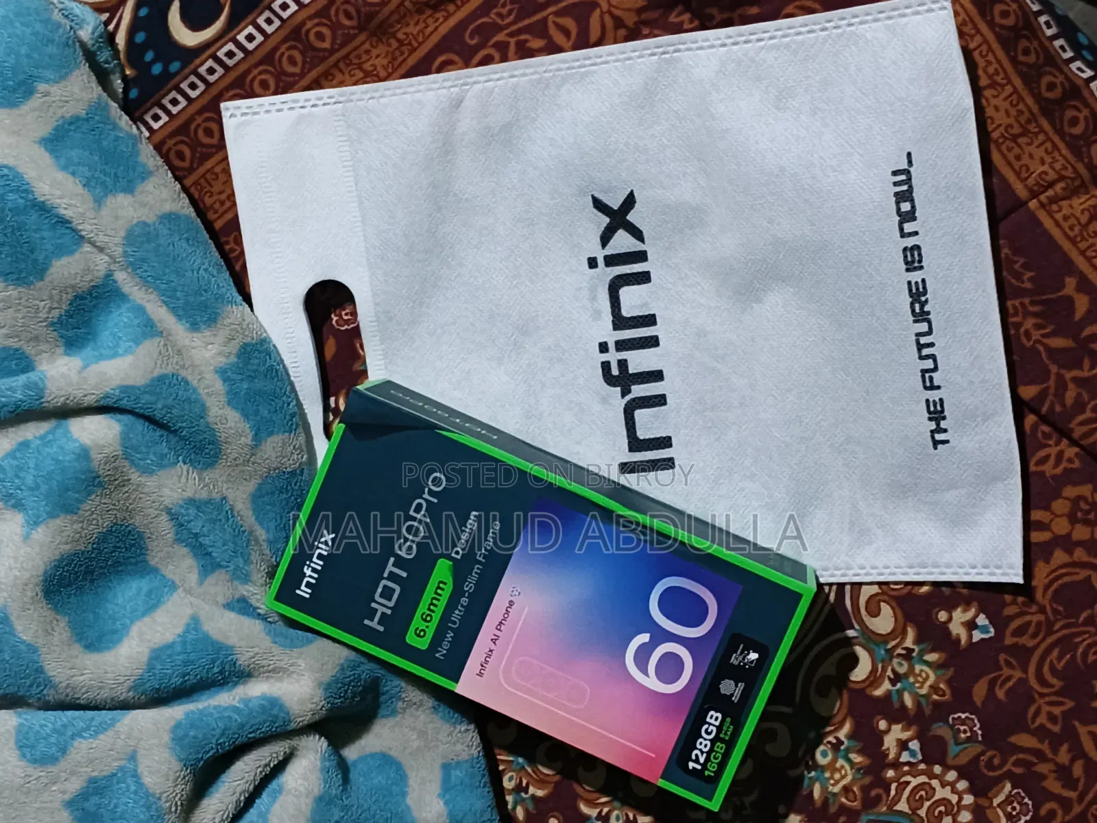 ইনফিনিক্স হট ৬০ প্রো ১২৮ জিবি সিলভার