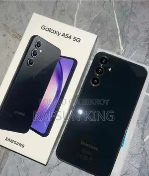 New Samsung Galaxy A54 5G 128 GB Black