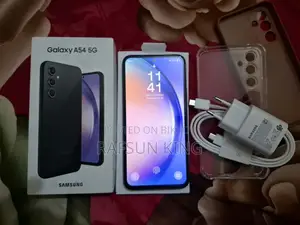 New Samsung Galaxy A54 5G 128 GB Black