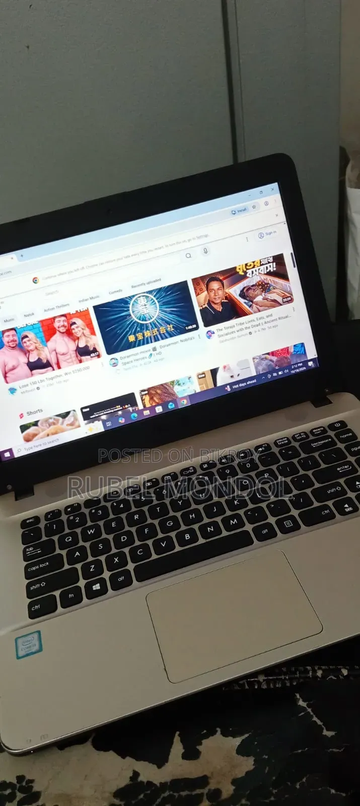 Laptop Acer Aspire 3 4GB Intel Core i3 SSHD+SSD 128GB