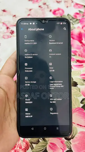 Realme C11 32 GB Gray