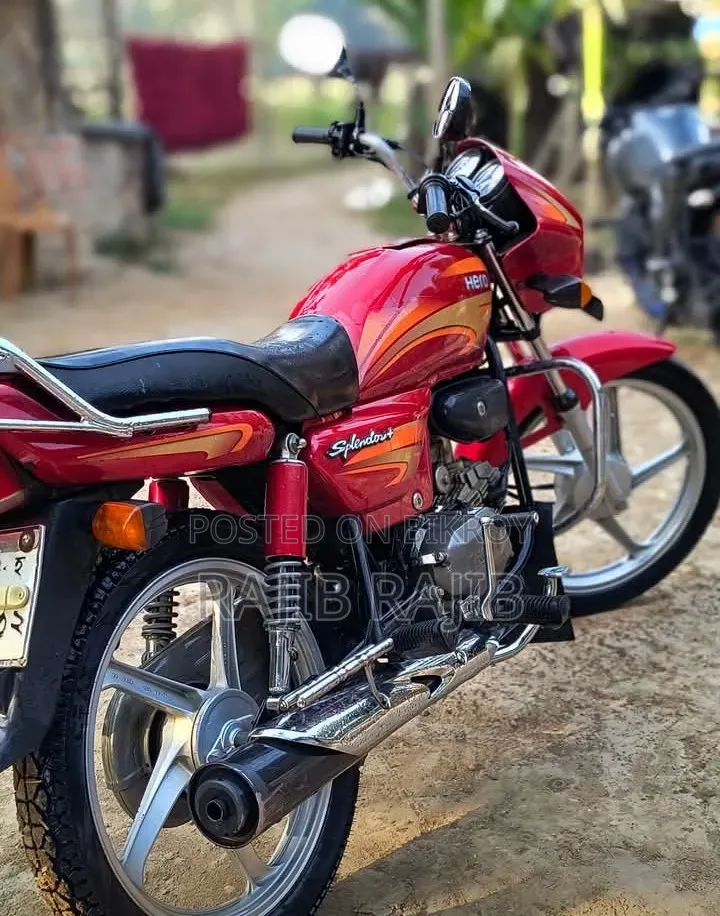 Hero Splendor Plus 2022 Red