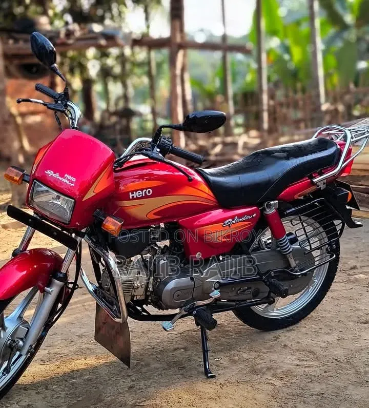 Hero Splendor Plus 2022 Red