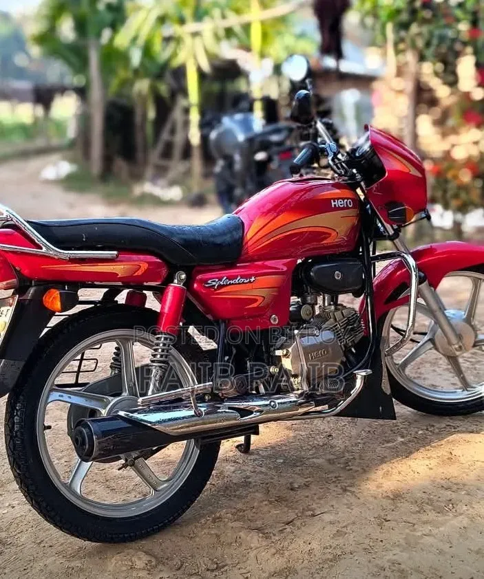 Hero Splendor Plus 2022 Red