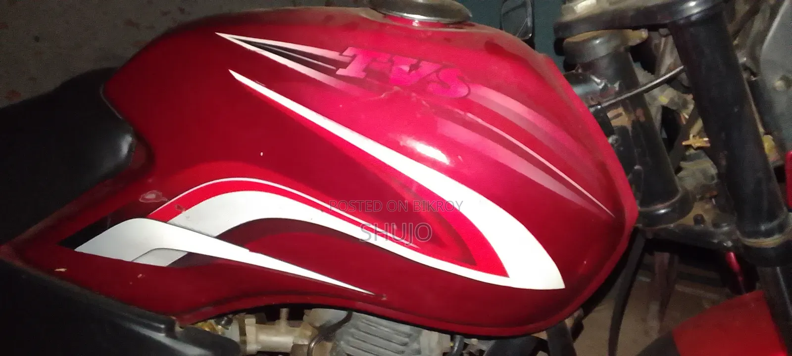 TVS Metro 2018 Red