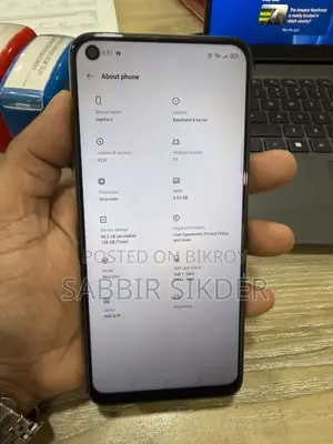 রিয়েলমি ৬ ১২৮ জিবি সাদা