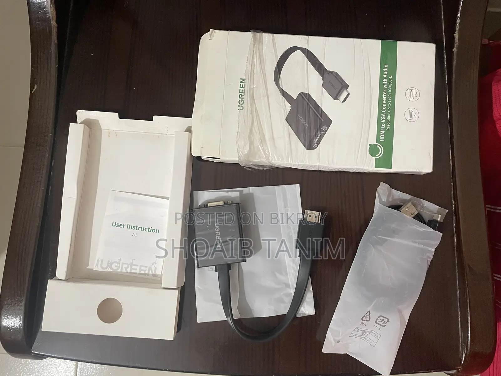 UGREEN HDMI to VGA Adapter With 3.5mm Audio