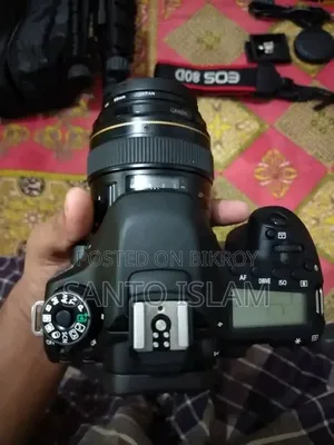 DSLR Canon 80d+85mm 1.8L Usm Lens