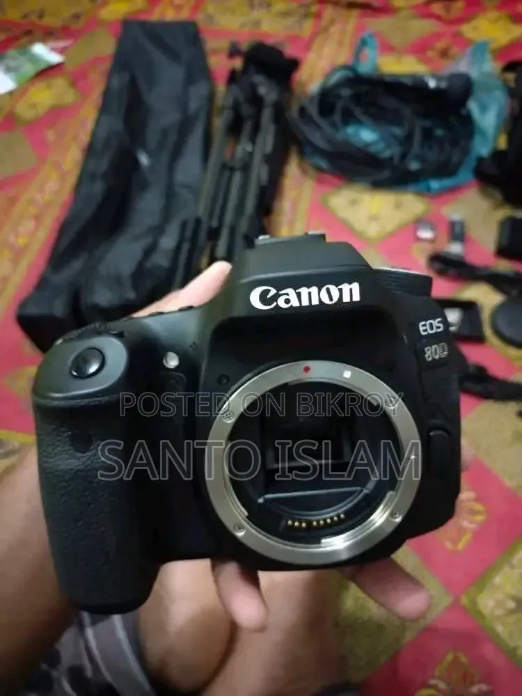 DSLR Canon 80d+85mm 1.8L Usm Lens