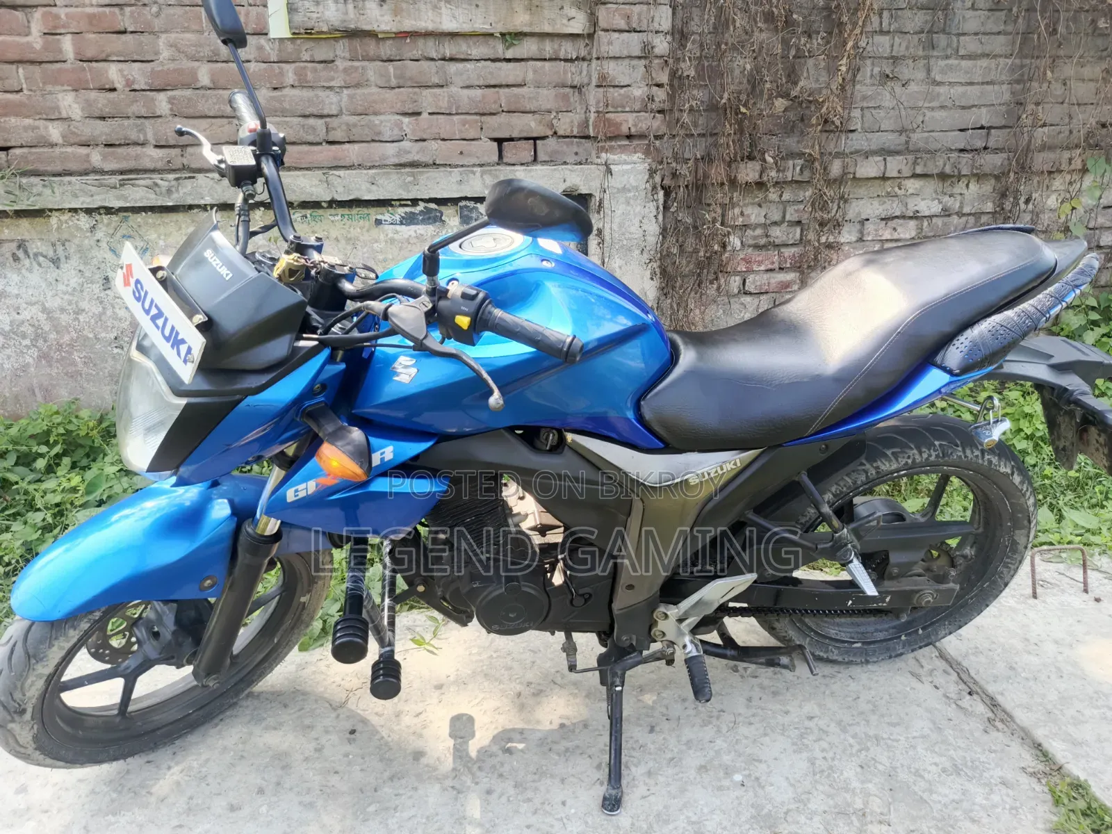 Suzuki Gixxer 2015 Blue