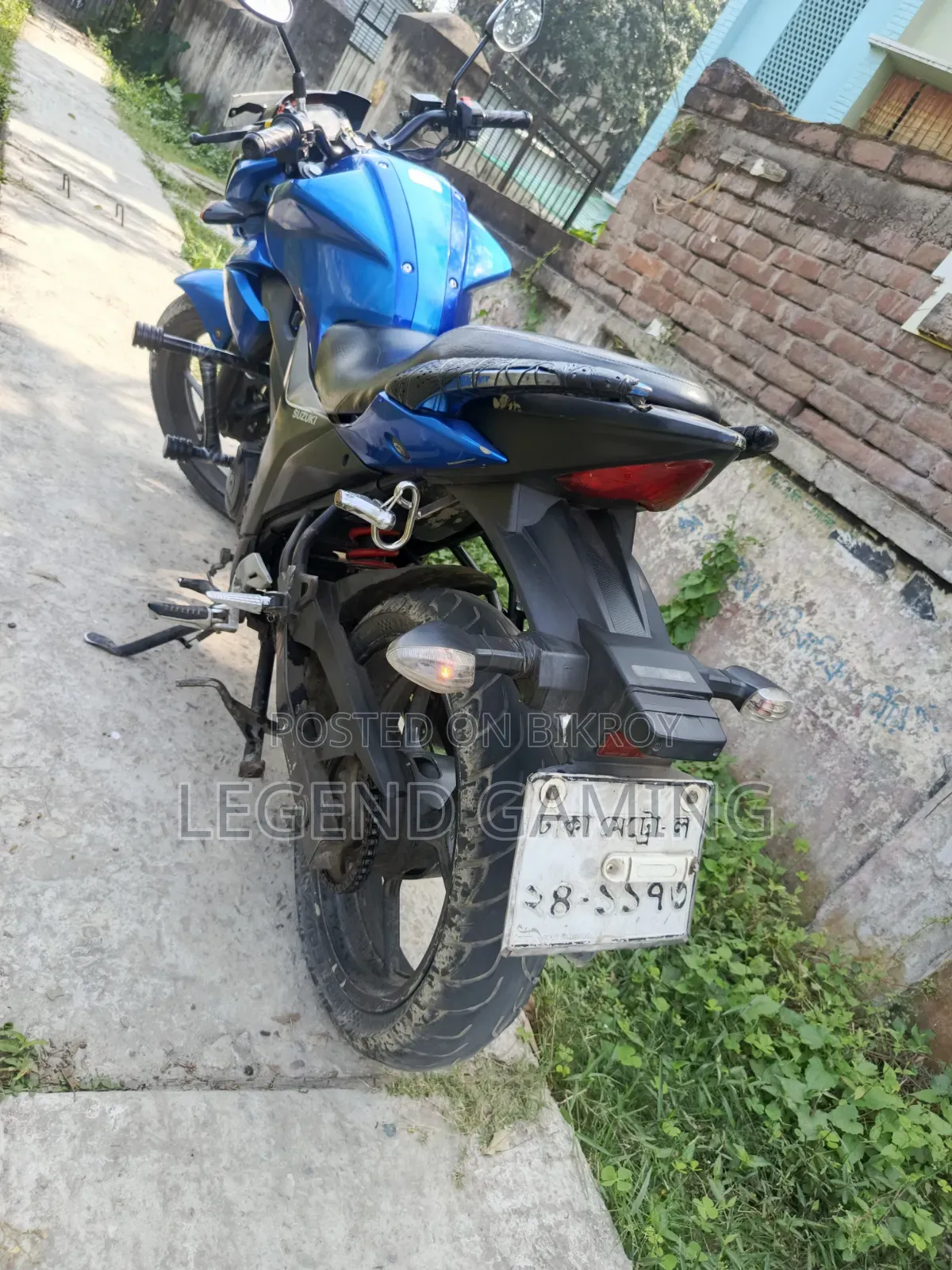 Suzuki Gixxer 2015 Blue