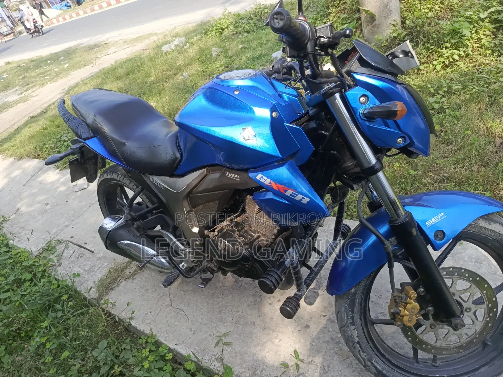Suzuki Gixxer 2015 Blue