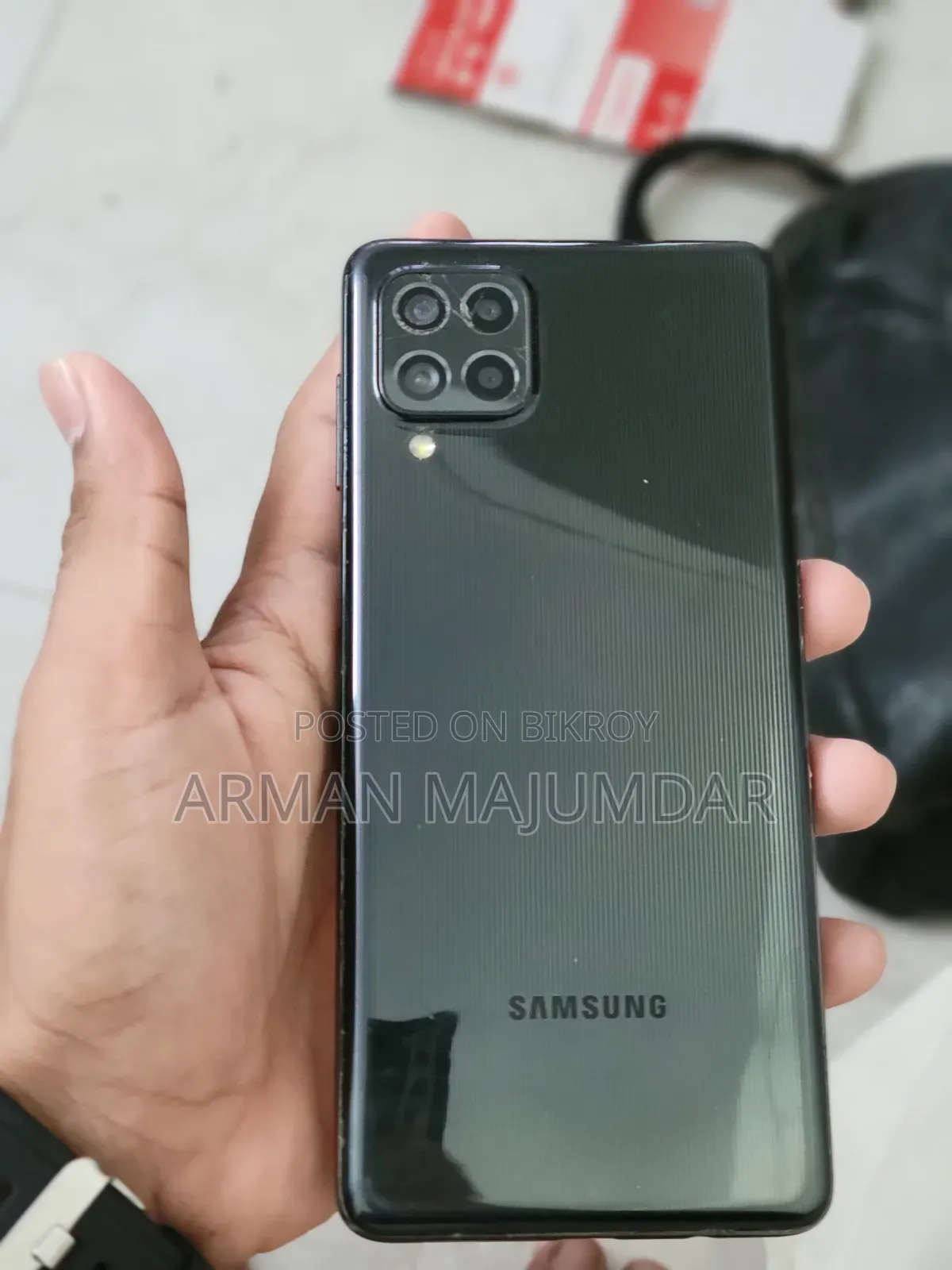 স্যামসাং গ্যালাক্সি এম৬২ ১২৮ জিবি ব্ল্যাক