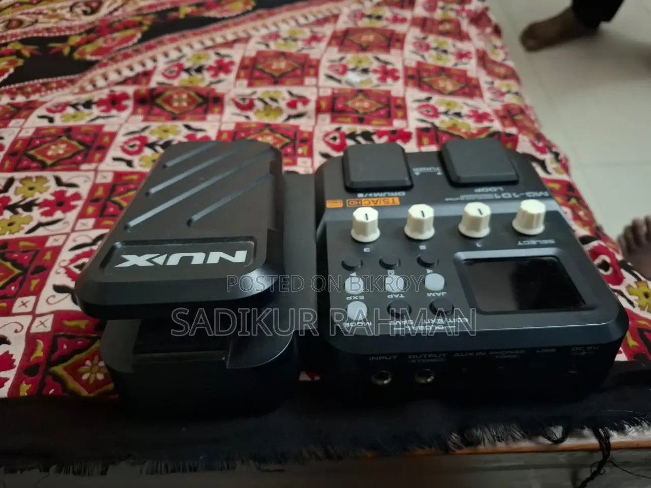 Nux 101 Modelling Guitar Processor TC/AC